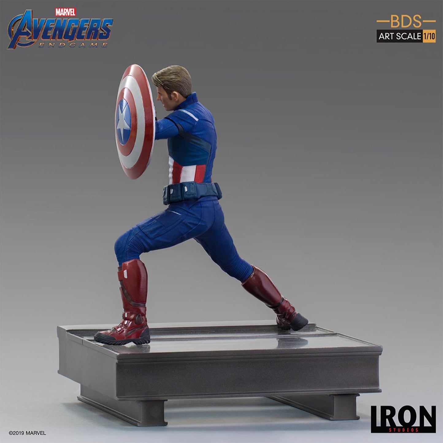 Iron Studios Marvel Avengers Endgame BDS Art Scale 1/10 Captain America 2023 Battle of New York Statue - NEXTLEVELUK