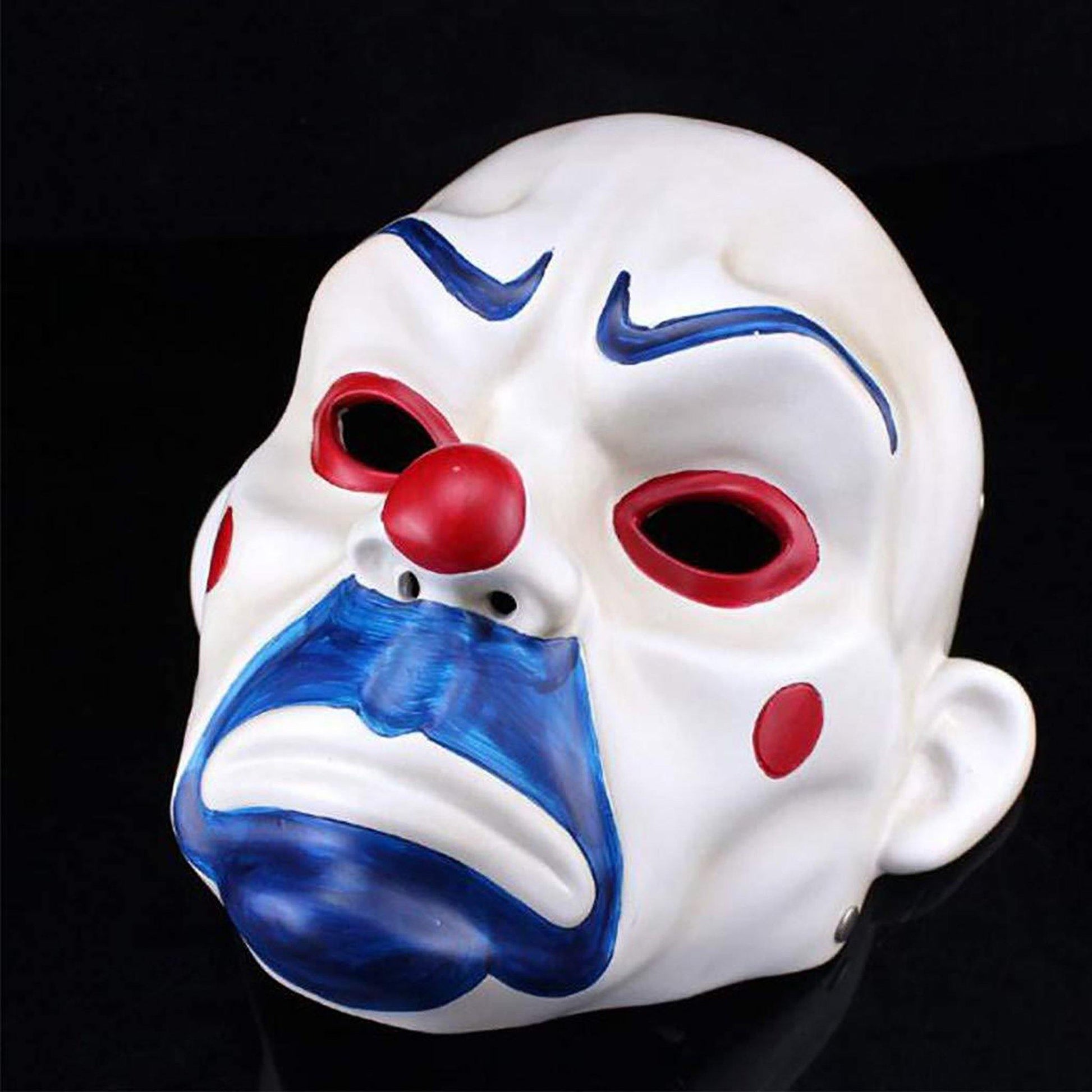 Joker Bank Robber Clown Resin Mask - NEXTLEVELUK