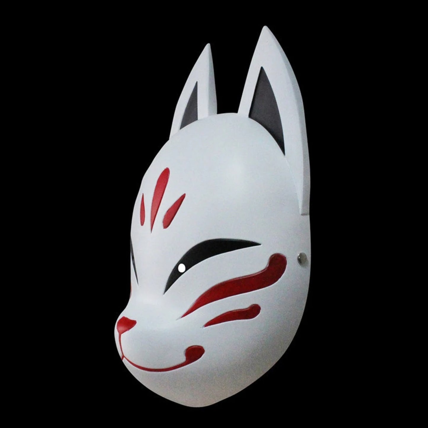 Genshin Impact Mask of Memories Kitsune Fox Resin Japanese Mask Cosplay Halloween