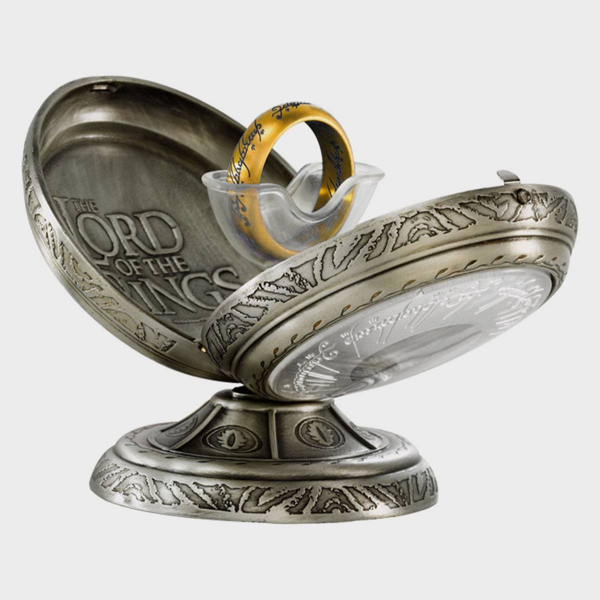 Lord of the Rings The One Ring Stainless Steel With Stand The Noble Collection NN1315 - 10 - NEXTLEVELUK