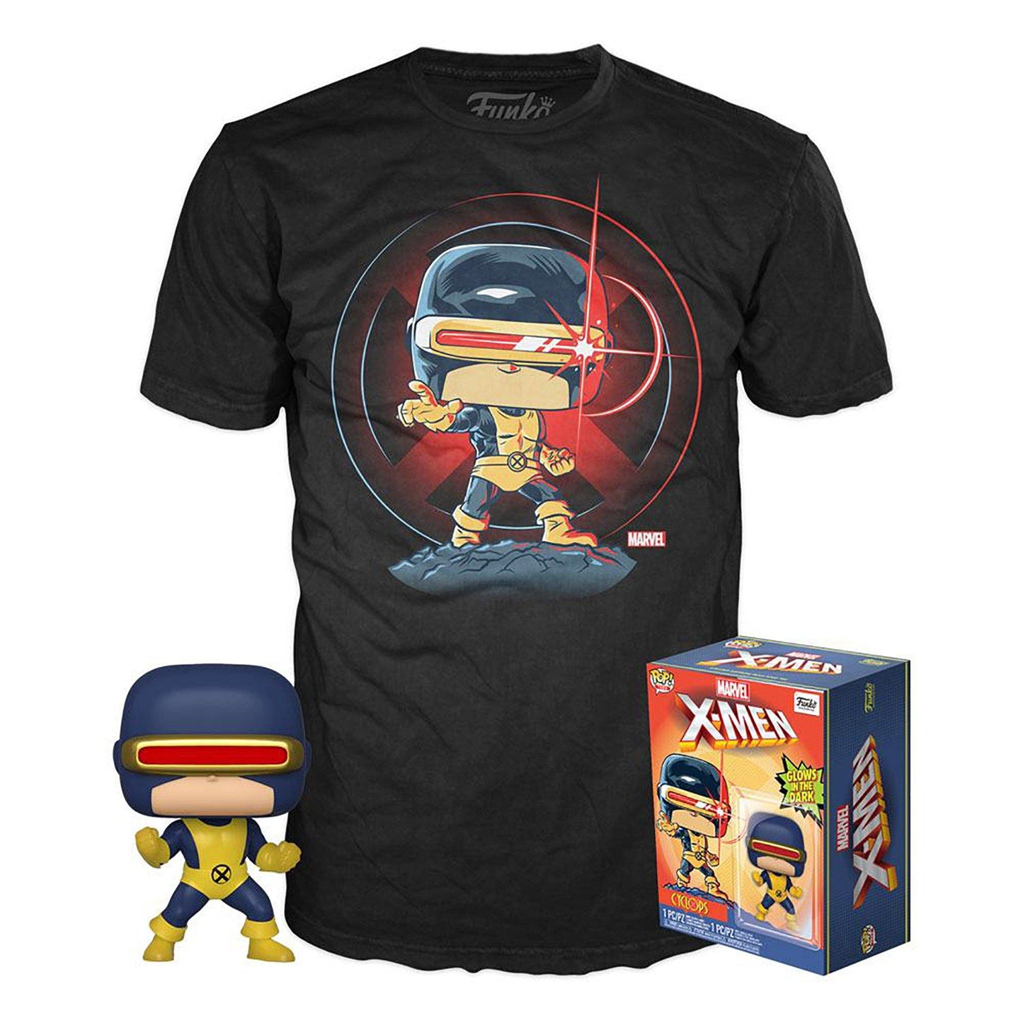 Marvel 80th POP! & Tee Box (Xtra Large) First Appearance Cyclops Funko Pop! Vinyl - NEXTLEVELUK