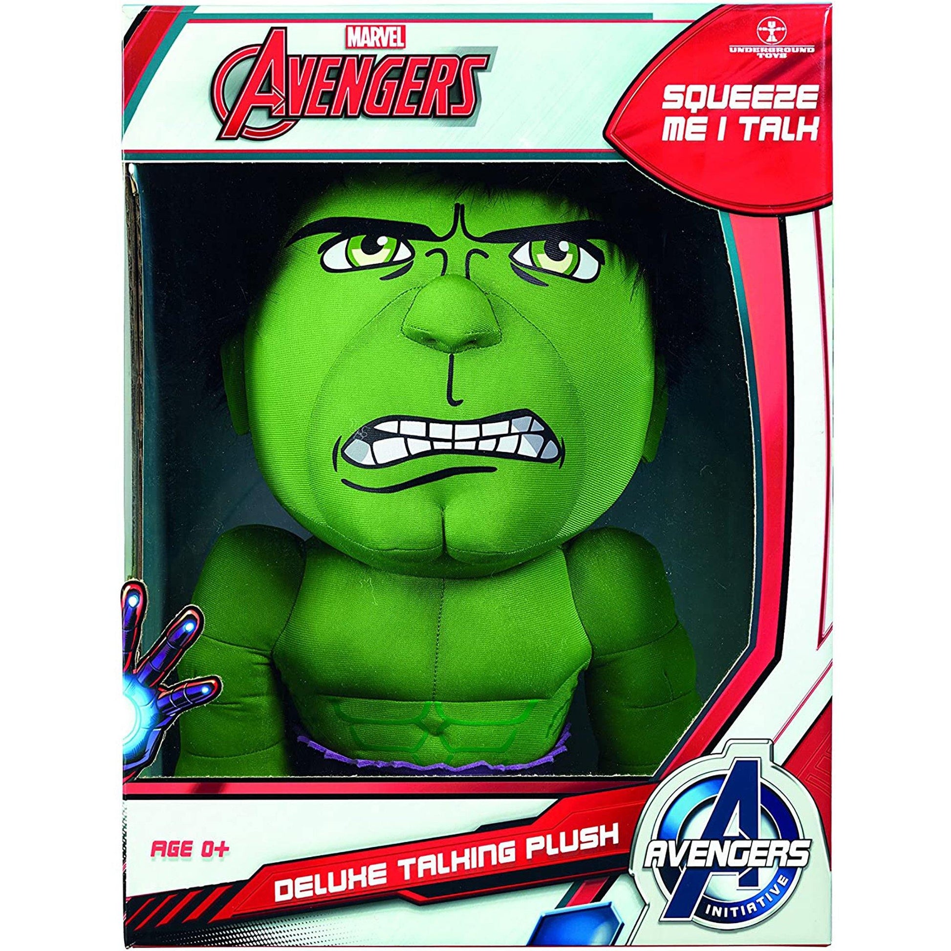 Marvel Hulk Deluxe Talking Plush - Main Image