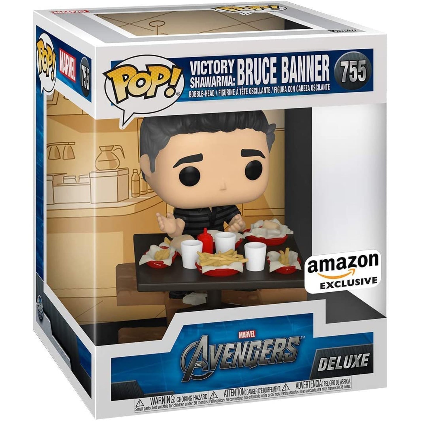 Marvel's Avengers Amazon Exclusive Bruce Banner Victory Shawarma Funko Pop! Vinyl Figure - NEXTLEVELUK