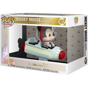 Disney World 50th Anniversary Mickey Mouse at the Space Mountain Attraction Funko Pop! Vinyl Figure