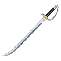 Pirates of the Caribbean Jack Sparrow Foam LARP Pirate Sword - NEXTLEVELUK