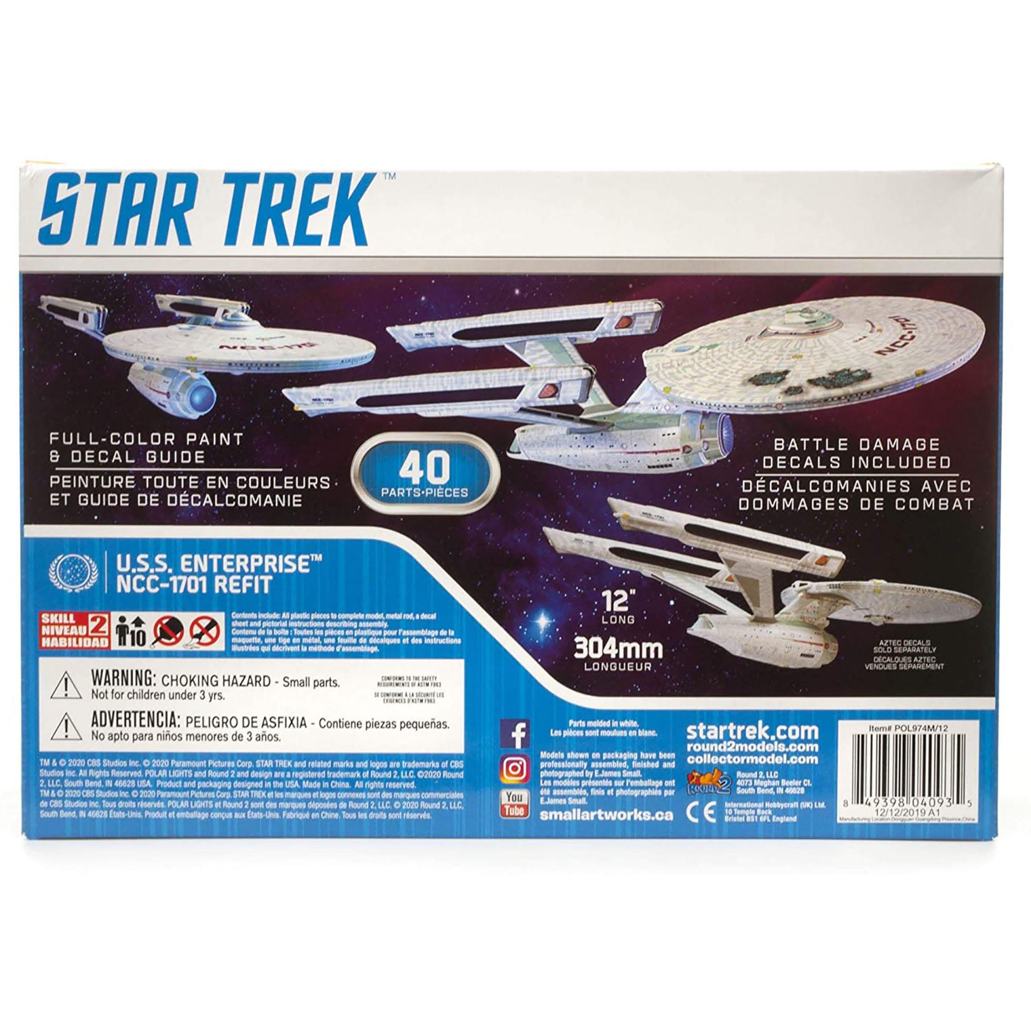 Polar Lights Polar Lights 1:1000 U.S.S. Enterprise NCC-1701-Refit-Wrath of Khan Edition POL974 - NEXTLEVELUK