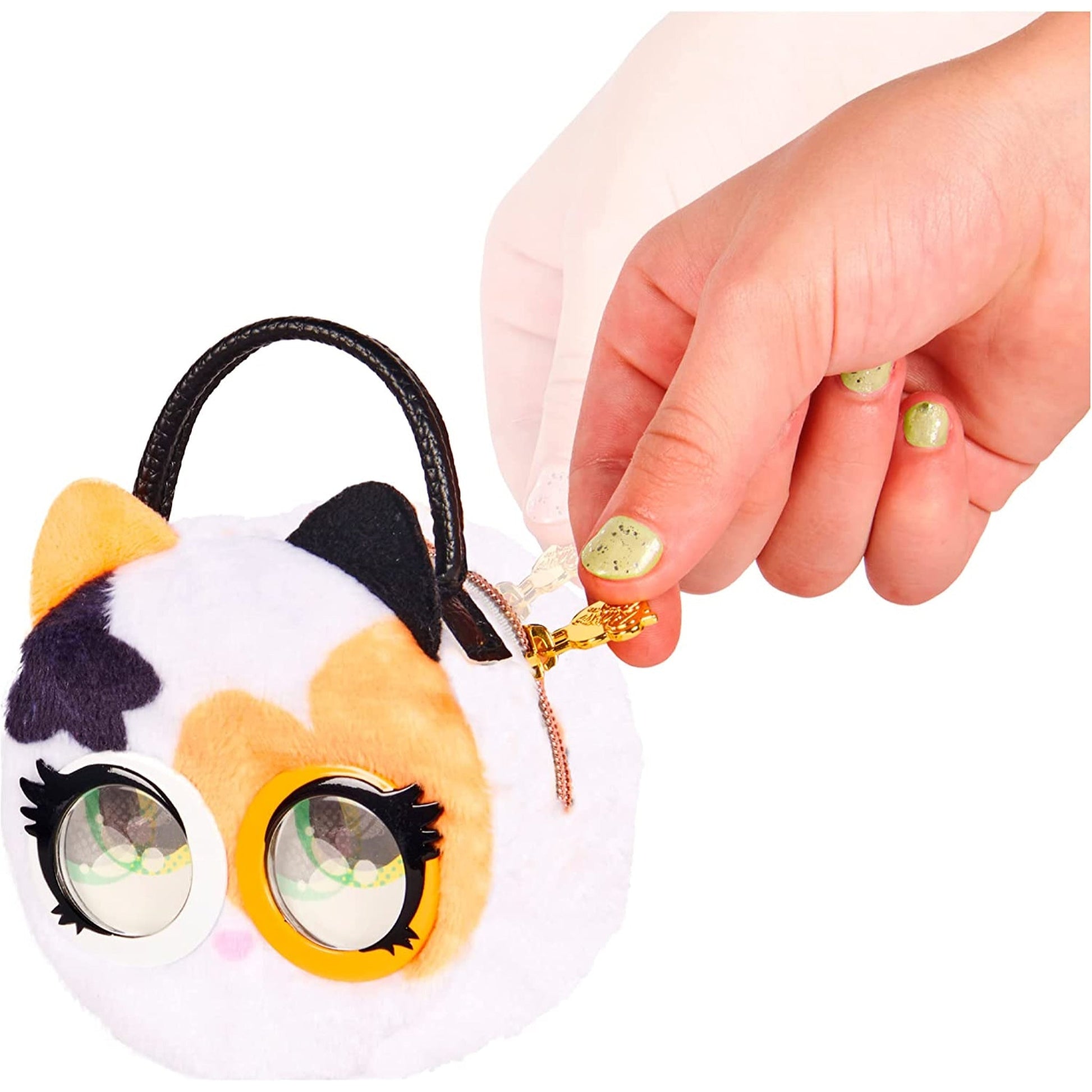 Purse Pets Micro Kitty Small Purse Bag with Eye Roll Feature - NEXTLEVELUK