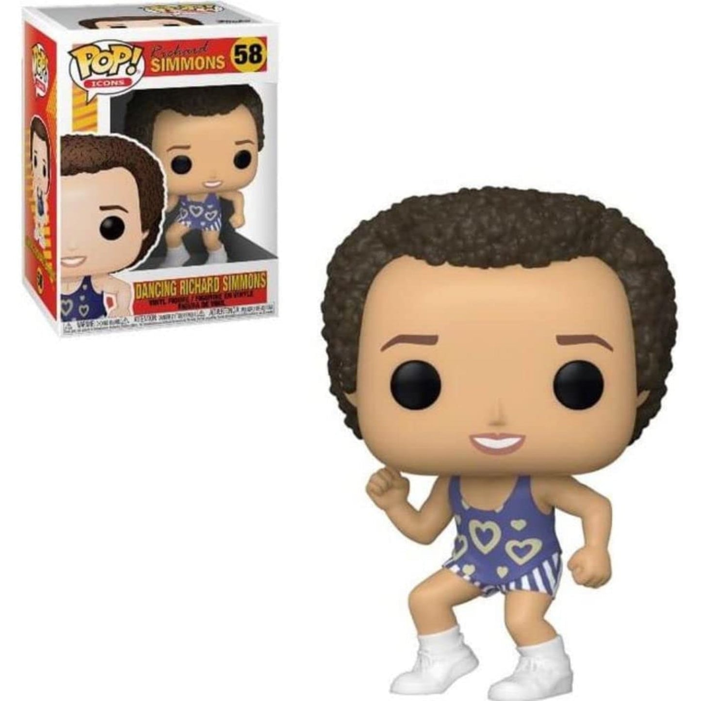 Richard Simmons Dancing Richard Simmons Funko Pop! Vinyl - NEXTLEVELUK