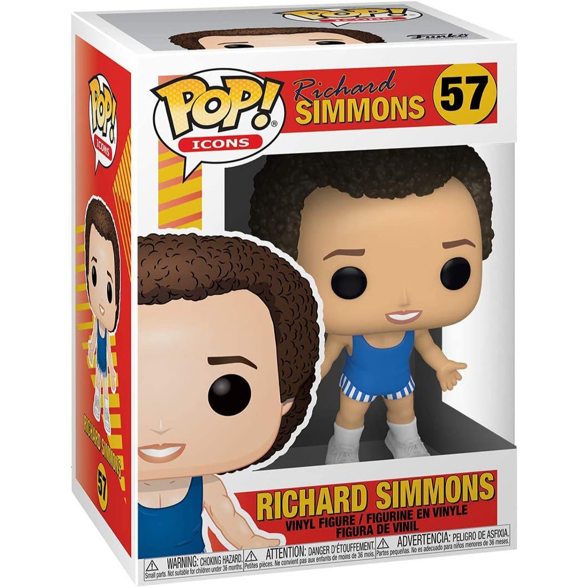 Richard Simmons in Blue Outfit Funko Pop! Vinyl Figure - NEXTLEVELUK