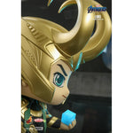Hot Toys COSBABY Marvel Avengers: Endgame Loki With Sceptar Large Bobble-Head