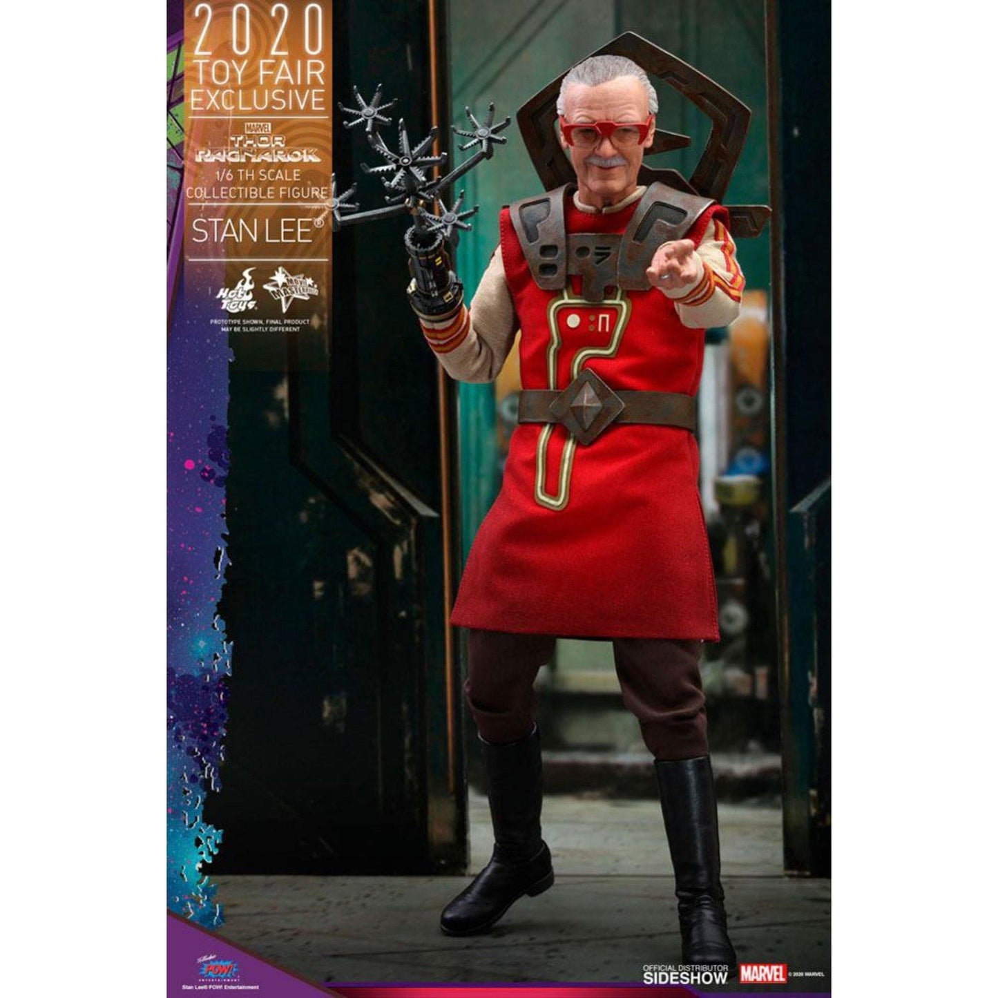 Hot Toys Marvel Thor Ragnarok Movie Masterpiece Stan Lee Figure - NEXTLEVELUK