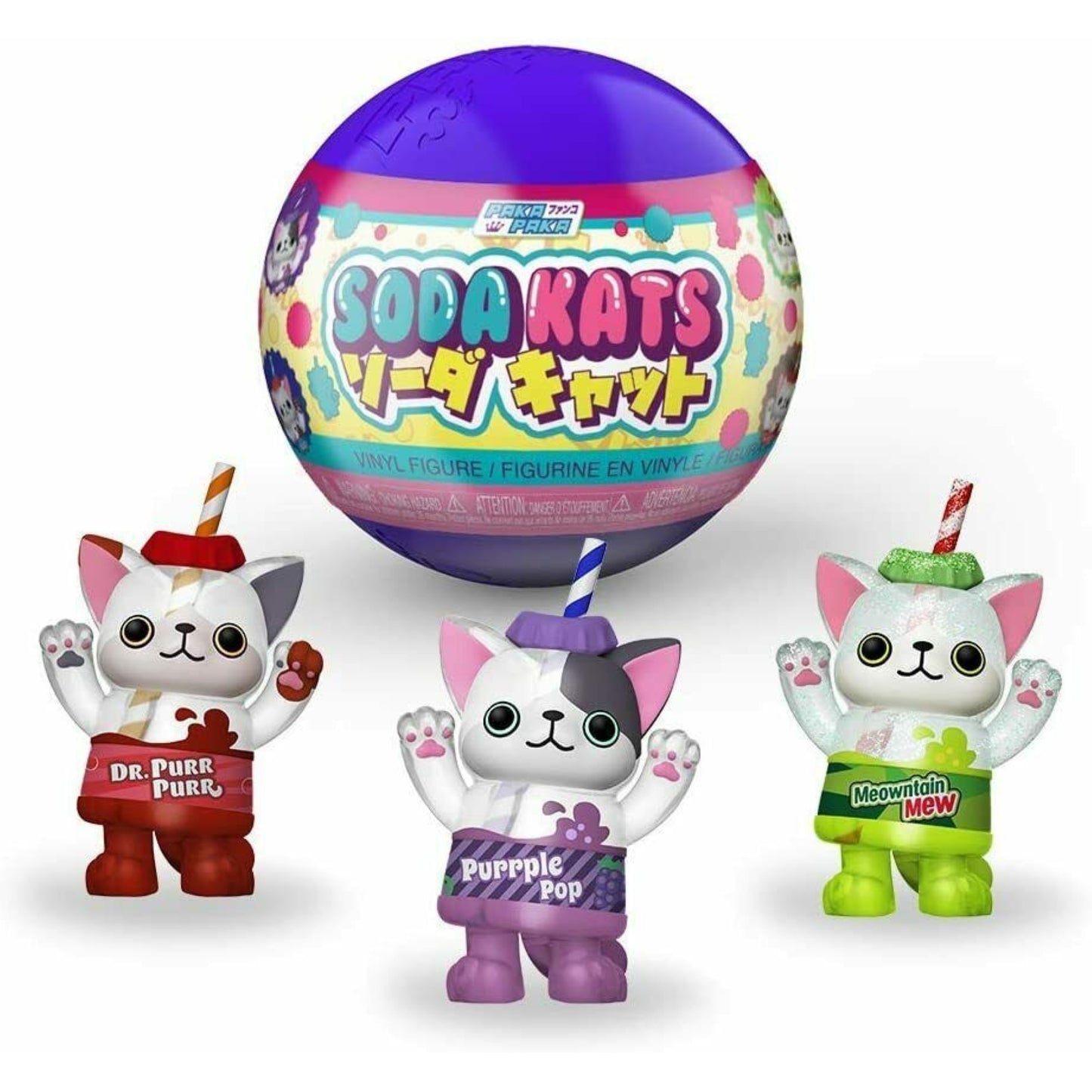 Funko Paka Paka Soda Kats Mystery Mini Vinyl Figures