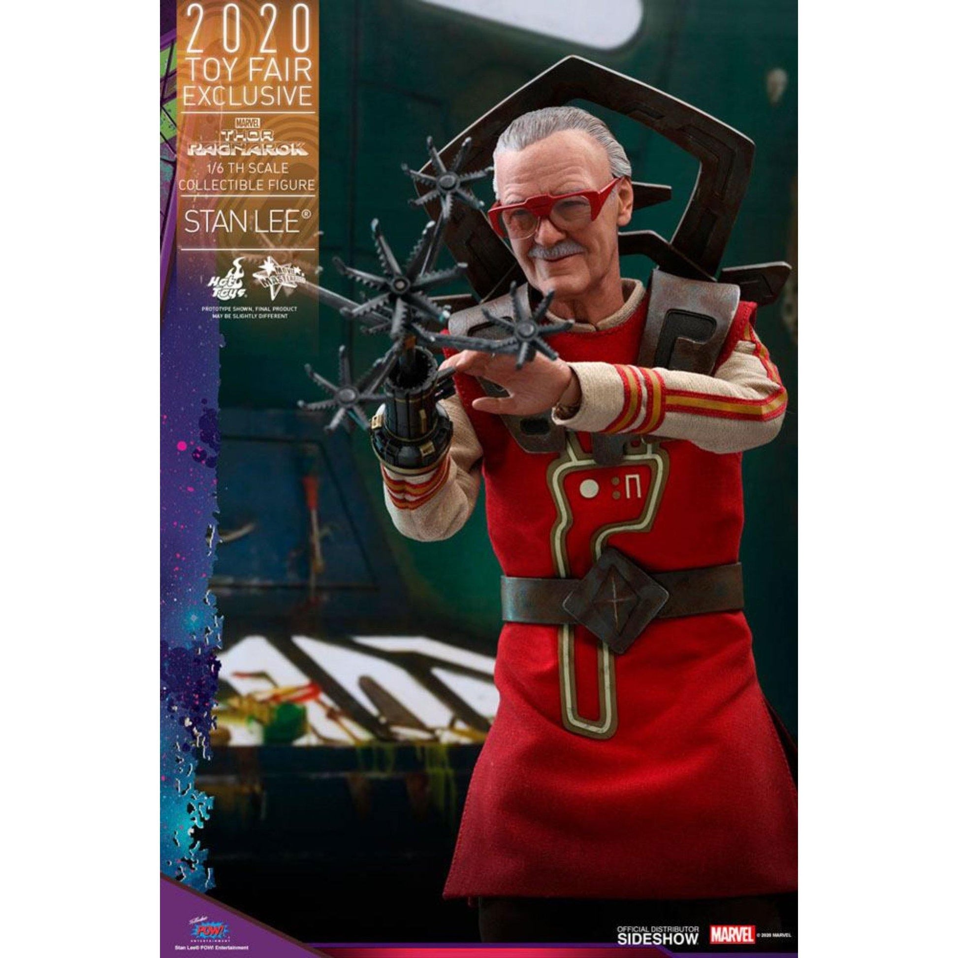 Hot Toys Marvel Thor Ragnarok Movie Masterpiece Stan Lee Figure - NEXTLEVELUK