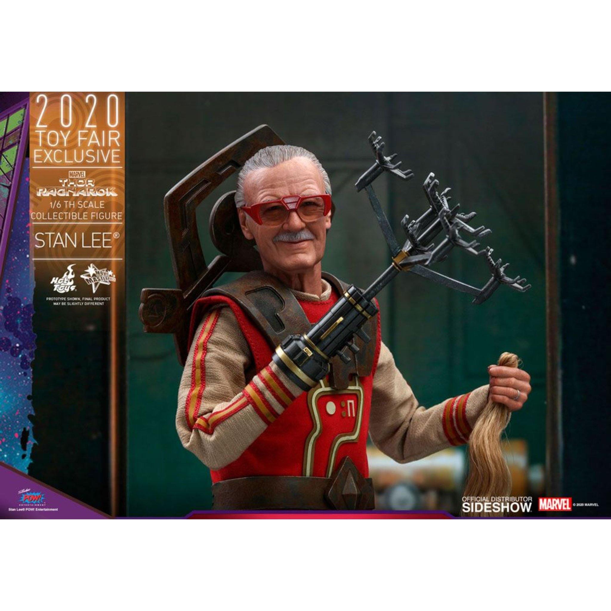 Hot Toys Marvel Thor Ragnarok Movie Masterpiece Stan Lee Figure - NEXTLEVELUK