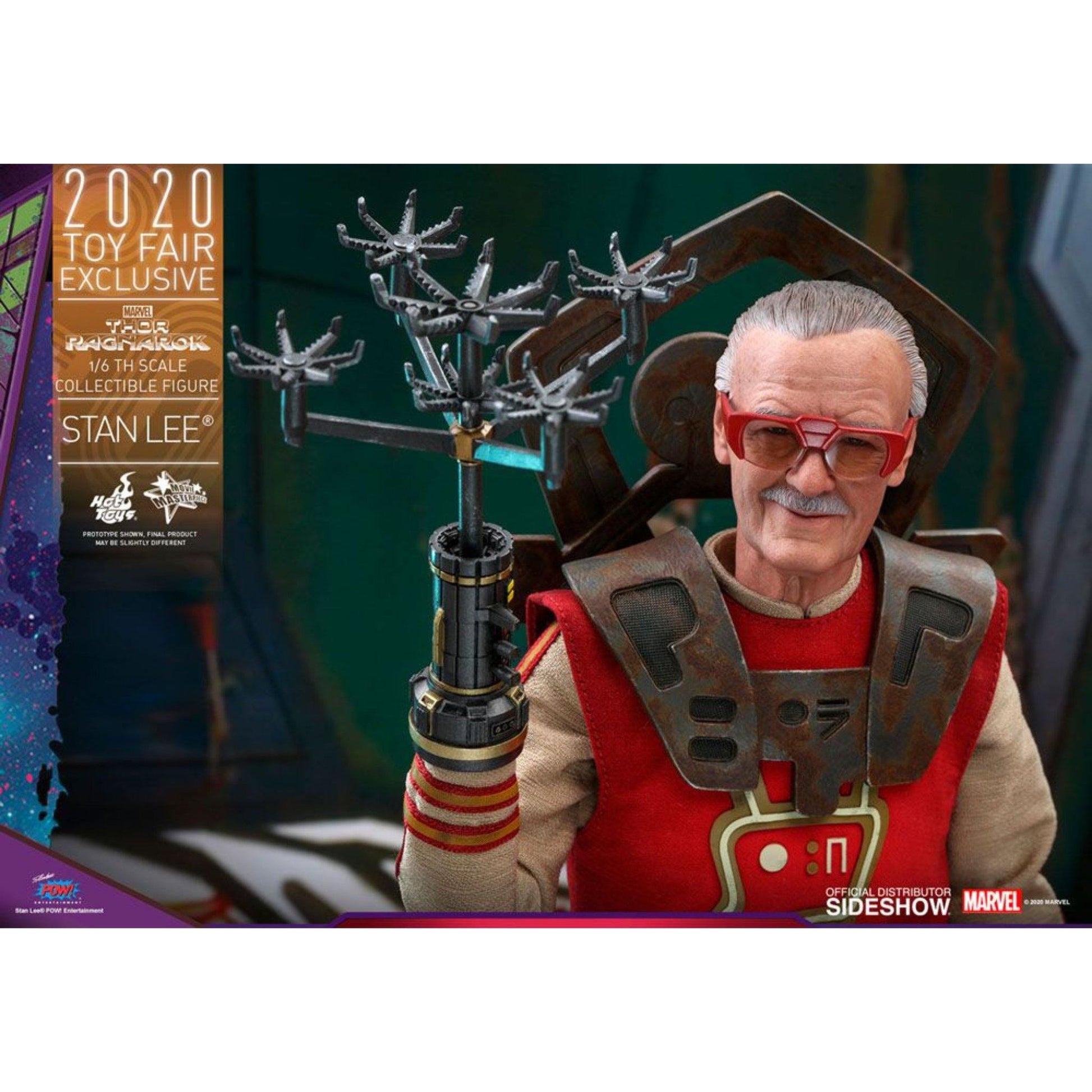 Hot Toys Marvel Thor Ragnarok Movie Masterpiece Stan Lee Figure - NEXTLEVELUK