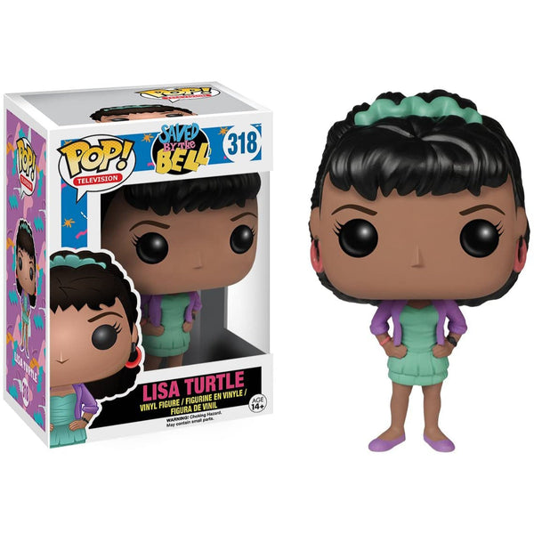 Saved By The Bell Lisa Turtle Funko Pop! Vinyl Figure DAMAGED BOX