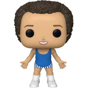 Richard Simmons - Richard Simmons in Blue Outfit Funko Pop! Vinyl Figure DAMAGED OUTER BOX