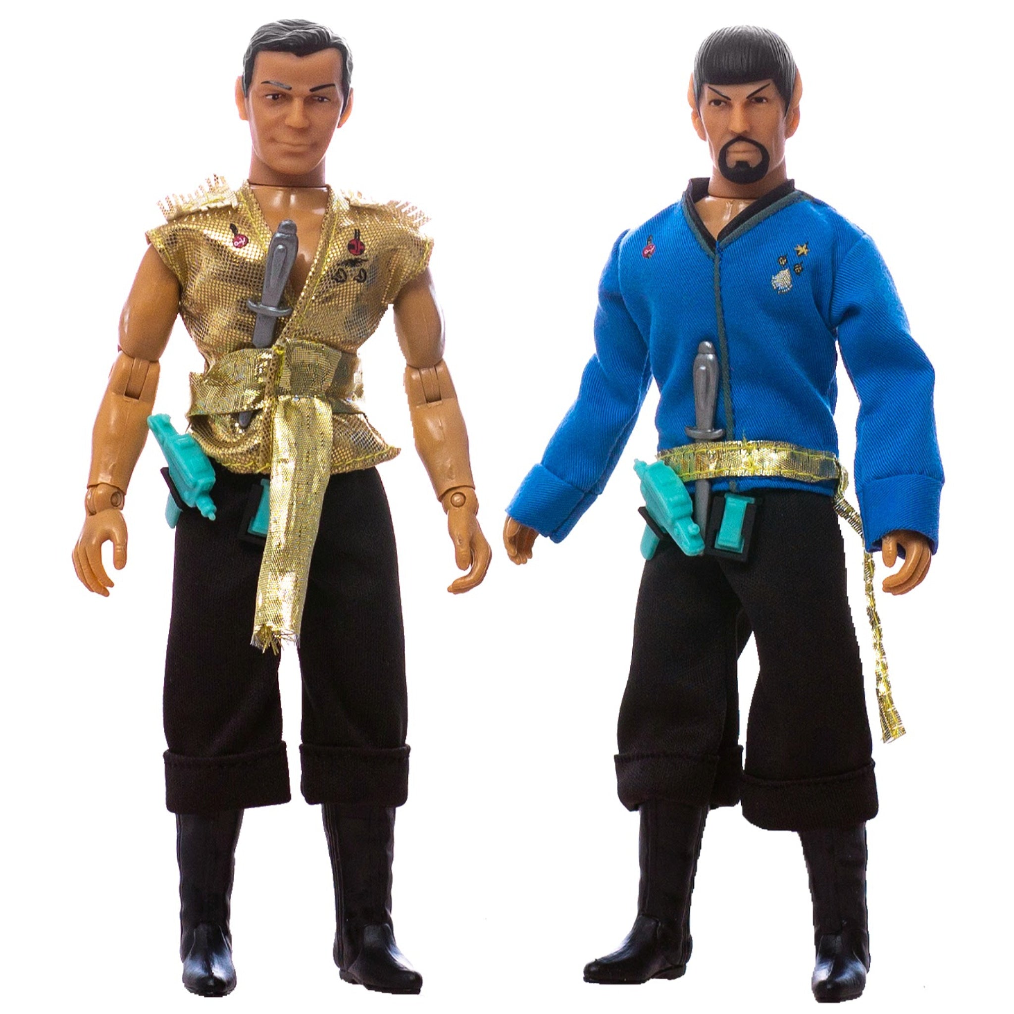 MEGO Star Trek Mirror Universe Kirk and Spock 2 Pack Figure