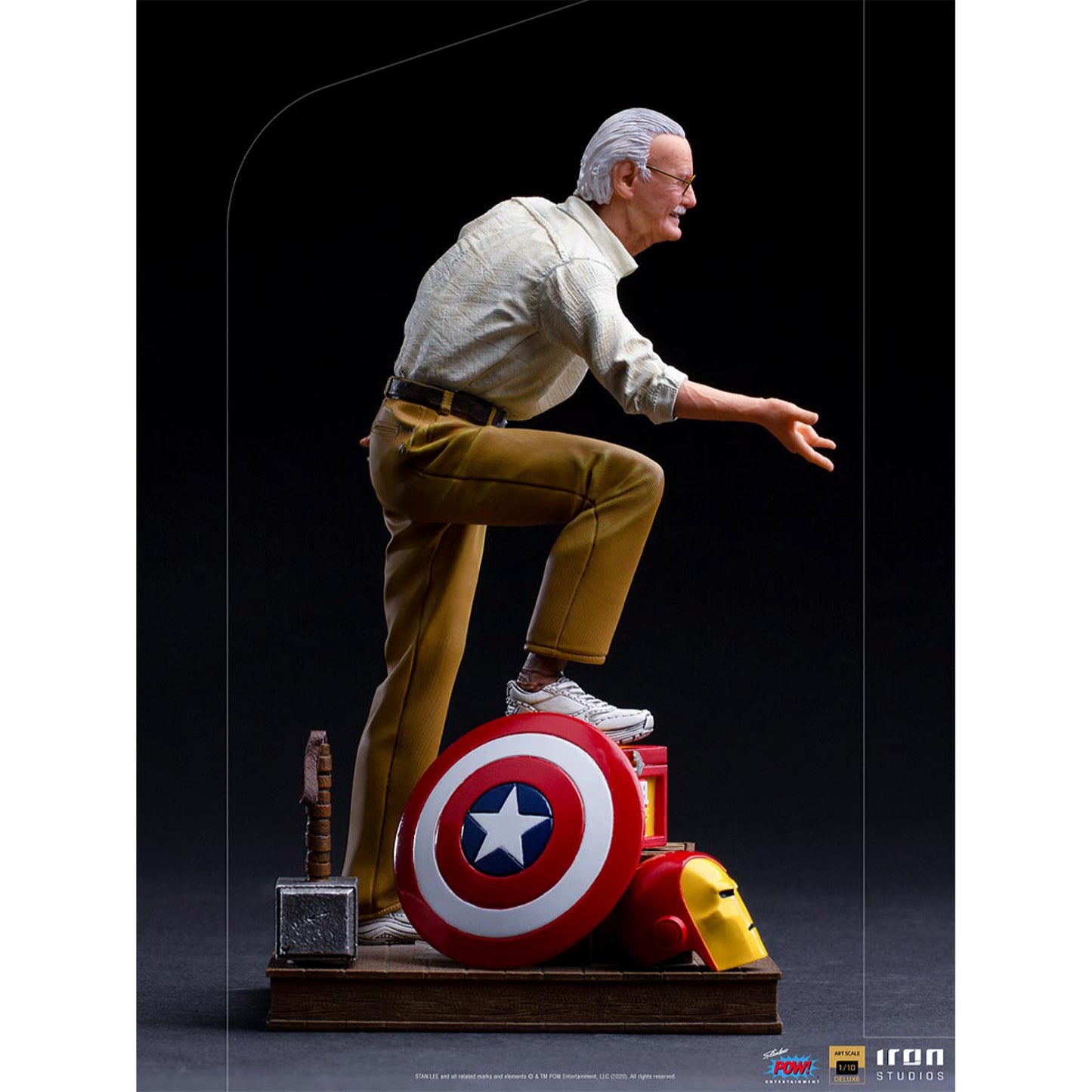 Iron Studios Marvel Stan Lee Deluxe Art Scale 1/10 Statue