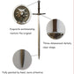 The Witcher 3 Wild Hunt Geralt of Rivia Sword Wolf Pommel PU Foam Replica