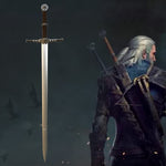 The Witcher 3 Wild Hunt Geralt of Rivia Sword Wolf Pommel PU Foam Replica