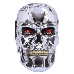Terminator 2 Judgment Day T-800 Head Box Nemesis Now NOW0949 - NEXTLEVELUK