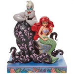 Disney Traditions Ursula and Ariel Figurine 6010094
