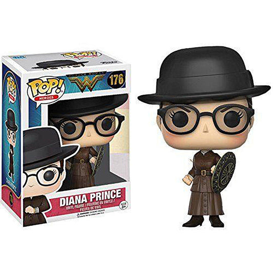 Wonder Woman Diana Prince with Shield Funko Pop Vinyl - NEXTLEVELUK